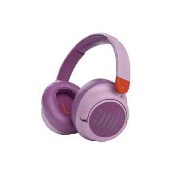 Casti audio Over-Ear pentru copii JBL JR460NC, Bluetooth, Noice Cancelling, Microfon, Roz Casti audio Over-Ear pentru copii JBL JR460NC, Bluetooth, Noice Cancelling, Microfon, Roz