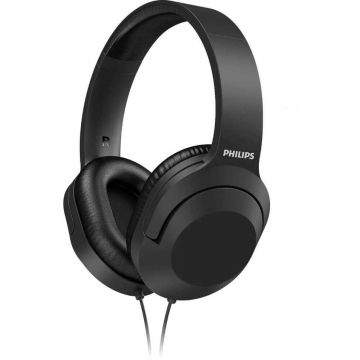 Casti audio Over-Ear Philips TAH2005BK/00, 2 m, Negru