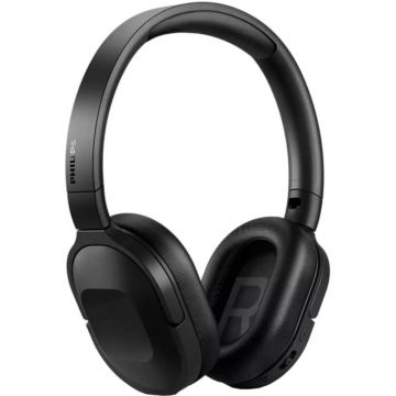 Casti audio Over-Ear Philips TAH6506BK/00, Wireless, Bluetooth, Autonomie 30 h, Negru Casti audio Over-Ear Philips TAH6506BK/00, Wireless, Bluetooth, Autonomie 30 h, Negru