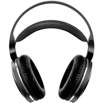 Casti audio TV Over-Ear Philips SHD8850/12, Wireless, Bluetooth, Hi-Res Audio, Autonomie 20h, Negru