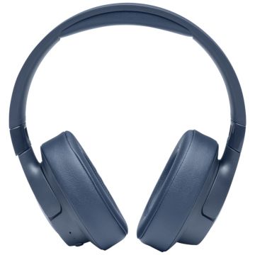 Casti audio wireless over-ear JBL Tune JBLT710BTBLU, Bluetooth, Baterie 50H, Pure Bass Sound, Microfon, Albastru