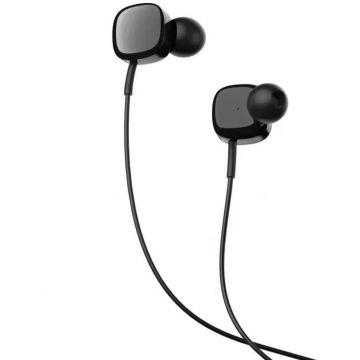 Casti cu fir In-Ear Tellur Basic Sigma, Microfon, Negru