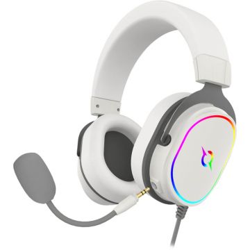 Casti Gaming AQIRYS Altair, USB, 7.1 surround, Microfon, Alb Casti Gaming AQIRYS Altair, USB, 7.1 surround, Microfon, Alb