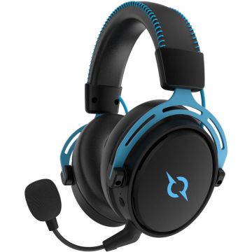 Casti Gaming Aqirys Andromeda, 7.1 surround, Wireless, Albastru