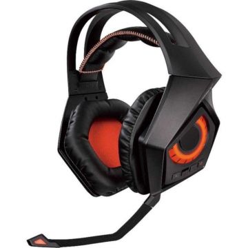 Casti gaming cu microfon Asus ROG Strix, Wireles, Surround 7.1, Negru