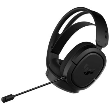 Casti gaming cu microfon ASUS TUF H1, Wireless, Multimedia, Virtual Sound 7.1, Negru Casti gaming cu microfon ASUS TUF H1, Wireless, Multimedia, Virtual Sound 7.1, Negru