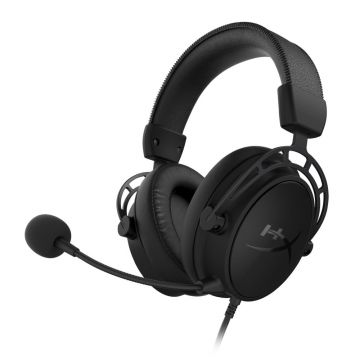 Casti gaming cu microfon HyperX Cloud Alpha S, PC si PS4, Negru