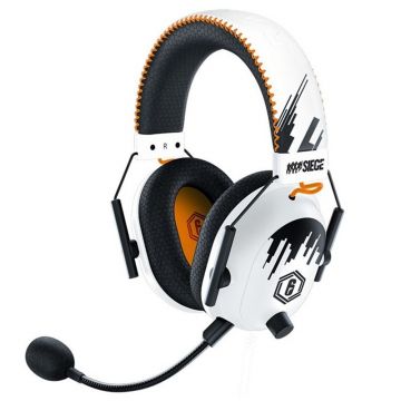 Casti gaming cu microfon Razer Blackshark V2 Pro Six Siege Special Edition, Wireless, Virtual 7.1 Surround, Alb Casti gaming cu microfon Razer Blackshark V2 Pro Six Siege Special Edition, Wireless, Virtual 7.1 Surround, Alb