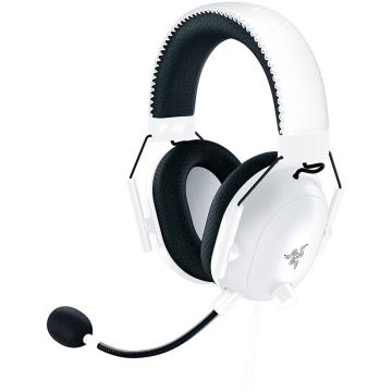 Casti gaming cu microfon Razer BlackShark V2 Pro, Wireless, Advanced passive noise cancellation, THX Spatial Audio, Alb Casti gaming cu microfon Razer BlackShark V2 Pro, Wireless, Advanced passive noise cancellation, THX Spatial Audio, Alb