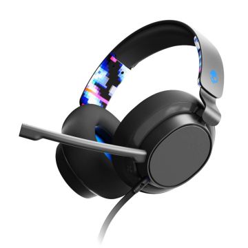 Casti Gaming cu microfon Skullcandy Slyr Multi-Platform, Cu fir, Negru/Albastru Casti Gaming cu microfon Skullcandy Slyr Multi-Platform, Cu fir, Negru/Albastru