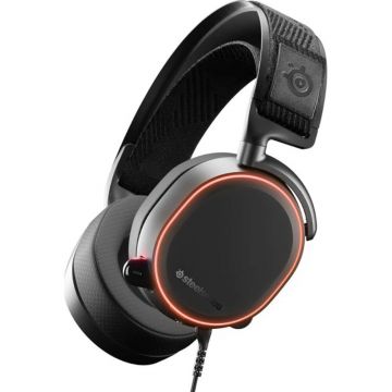 Casti gaming cu microfon SteelSeries Arctis Pro, Negru