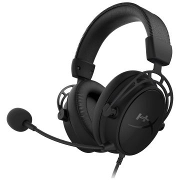 Casti gaming HyperX Cloud Alpha S, Negru