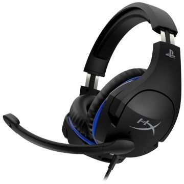 Casti gaming HyperX Cloud Stinger 4P5K0AM, Multiplatforma, Compatibile cu PS5, PS4 , PC, Negru