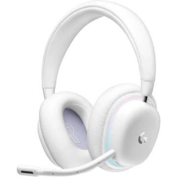 Casti Gaming Logitech G735, Wireless, RGB, Alb Casti Gaming Logitech G735, Wireless, RGB, Alb