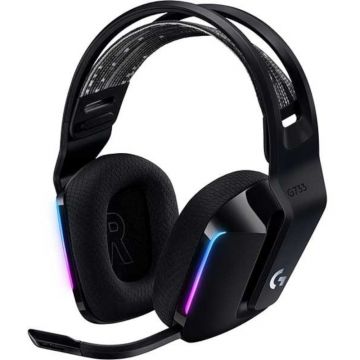 Casti Gaming Logitech Lightspeed G733, Wireless, Negru