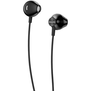 Casti In-Ear Philips TAUE100BK/00, Cablu 1m, Negru Casti In-Ear Philips TAUE100BK/00, Cablu 1m, Negru
