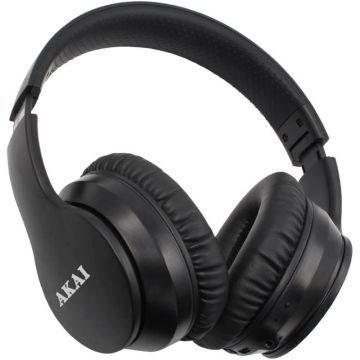 Casti Over-Ear Akai BTH-B6ANC, Wireless, Negru Casti Over-Ear Akai BTH-B6ANC, Wireless, Negru
