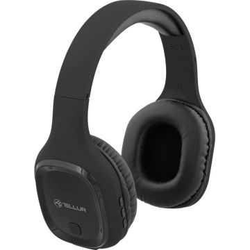 Casti Over-Ear Tellur Pulse, Bluetooth, Microfon, Negru