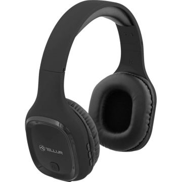 Casti Over-Ear Tellur Pulse, Bluetooth, Microfon, Negru Casti Over-Ear Tellur Pulse, Bluetooth, Microfon, Negru