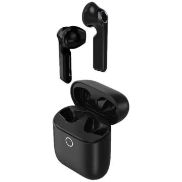 Casti Panasonic RZ-B100WDE-K, Wireless, Bluetooth, In-Ear, Microfon, Negru