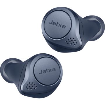 Casti True Wireless Jabra Elite Active 75t, ANC, Incarcare Wireless, Navy Blue