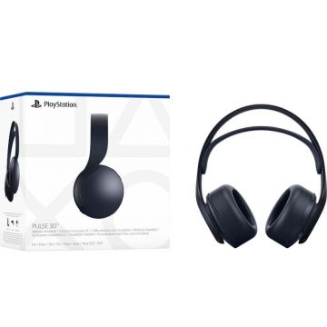 Casti Wireless cu Microfon Pulse 3D pentru PlayStation 5, Negru Casti Wireless cu Microfon Pulse 3D pentru PlayStation 5, Negru