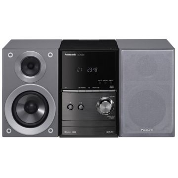 Microsistem audio Panasonic SC-PM600EG-S, 40W, Bluetooth, USB, Argintiu