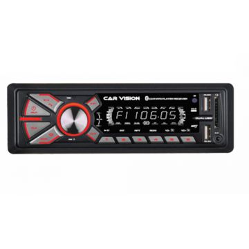 Player auto Car Vision RU-003BT, 4x50W, FM, USB, SD card, Aux, Bluetooth, Telecomanda, Negru