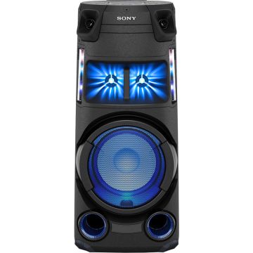 Sistem audio High Power Sony MHC-V43D, Bluetooth, Party Lights, Jet Bass Booster, Negru