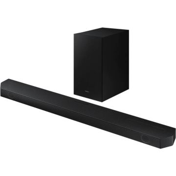 Soundbar Samsung HW-Q600B/EN, 3.1.2, 360W, Bluetooth, Dolby Atmos, Subwoofer Wireless, Negru