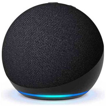Boxa Inteligenta Echo Dot 5 Gen 2022 Control Voce Alexa Wi-Fi Bluetooth Negru