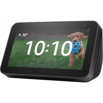 Boxa Inteligenta Echo Show 5 2nd Gen 2021 Smart Display 5.5inch Alexa Camera 2MP Black Charcoal