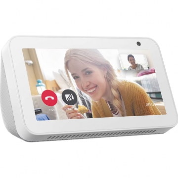 Boxa Inteligenta Echo Show 5 2nd Gen 2021 Smart Display 5.5inch Alexa Camera 2MP Glacier White