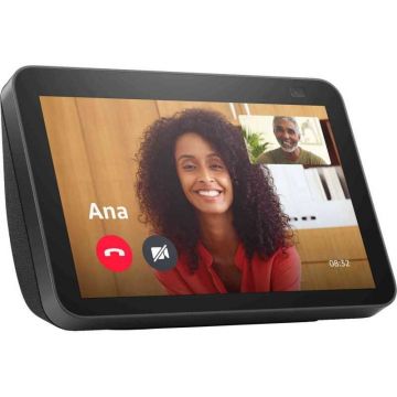 Boxa Inteligenta Echo Show 8 2nd Gen 8inch Touch Screen Camera 13MP Wi-Fi Bluetooth Anthracite