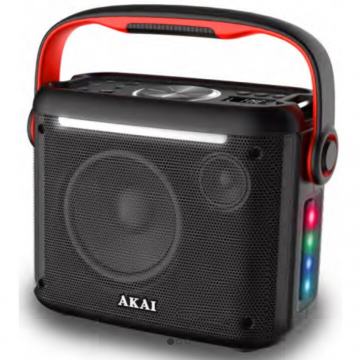 Boxa portabila ABTS-K5 Bluetooth Lumini LED Negru