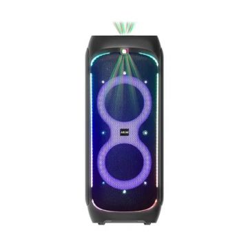 Boxa portabila Akai DJ-Y8L, 200 W, Bluetooth, 2 microfoane, Negru