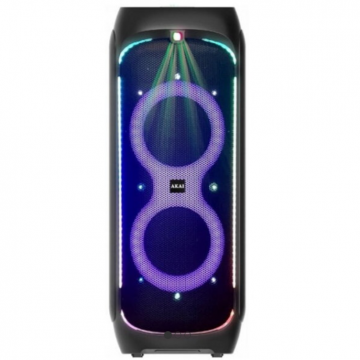 Boxa Portabila DJ-Y8L Bluetooth 2 x Microfon Fara Fir Telecomanda 200W Negru