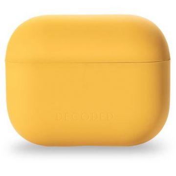 Casca de Telefon Silicone AirCase Lite compatibila cu Apple AirPods 3 Yellow