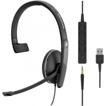 Casti ADAPT SC 135 USB Negru