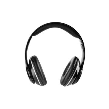 Casti audio fara fir GoGEN HBTM 41BR, Bluetooth, radioFM incorporat, microfon, negru cu rosu
