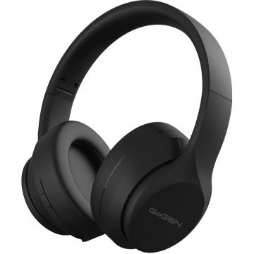 Casti audio fara fir GoGEN HBTM 43B, Bluetooth 5.0, microfon, culoare neagra
