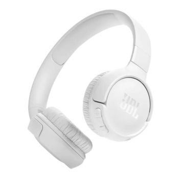 Casti audio On-Ear JBL Tune 520BT, Bluetooth, Asistent vocal, Pure Bass, Autonomie 57 ore, Alb Casti audio On-Ear JBL Tune 520BT, Bluetooth, Asistent vocal, Pure Bass, Autonomie 57 ore, Alb