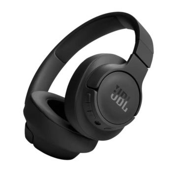 Casti audio Over-Ear JBL Tune 720BT, Bluetooth, Asistent vocal, Multi-Point, Pure Bass, Autonomie 76 ore, Negru Casti audio Over-Ear JBL Tune 720BT, Bluetooth, Asistent vocal, Multi-Point, Pure Bass, Autonomie 76 ore, Negru