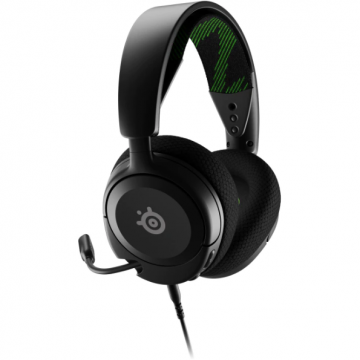 Casti de gaming Arctis Nova 1X (black/green 3.5 mm jack)