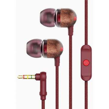 Casti EM-JE041-RD Smile Jamaica Earbuds In-Ear Wired Red