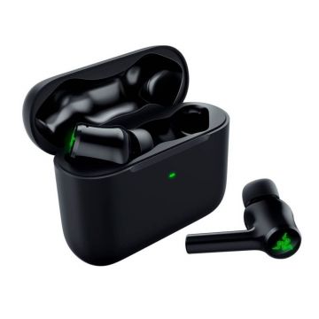 Casti gaming cu microfon Razer Hammerhead 2021, True Wireless, Razer Chroma RGB, Negru Casti gaming cu microfon Razer Hammerhead 2021, True Wireless, Razer Chroma RGB, Negru