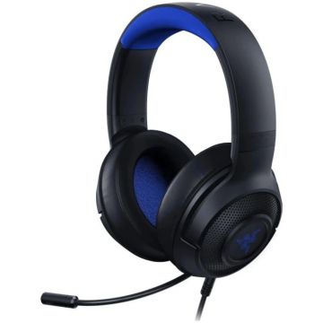 Casti gaming cu microfon Razer Kraken X, 7.1 Surround, USB, Albastru Casti gaming cu microfon Razer Kraken X, 7.1 Surround, USB, Albastru