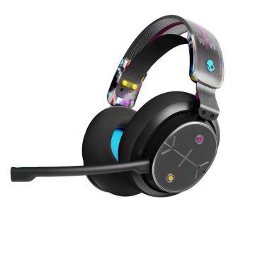 Casti Gaming cu microfon Skullcandy Plyr Multi-Platform, Bluetooth, Negru