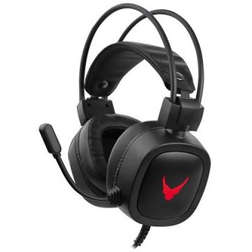Casti Gaming VH6020B Hi-Fi Stereo Iluminare LED Negru