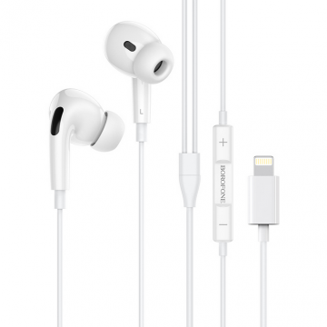 Casti In-Ear BM30 Pro Lightning Albe